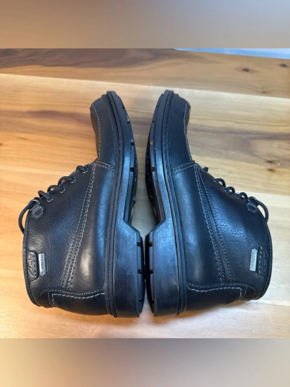 Clarks Boots Men’s Rockie Top GTX Active Air‎ Gore Tex Sz 8.5 M Black Leather